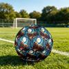 1 шт. Футбольный мяч Football, тема «Медвежья пещера в лунном свете», Размер 5, Легкий ПВХ, Мяч для тренировок на открытом воздухе, Спортивный подарок t61424