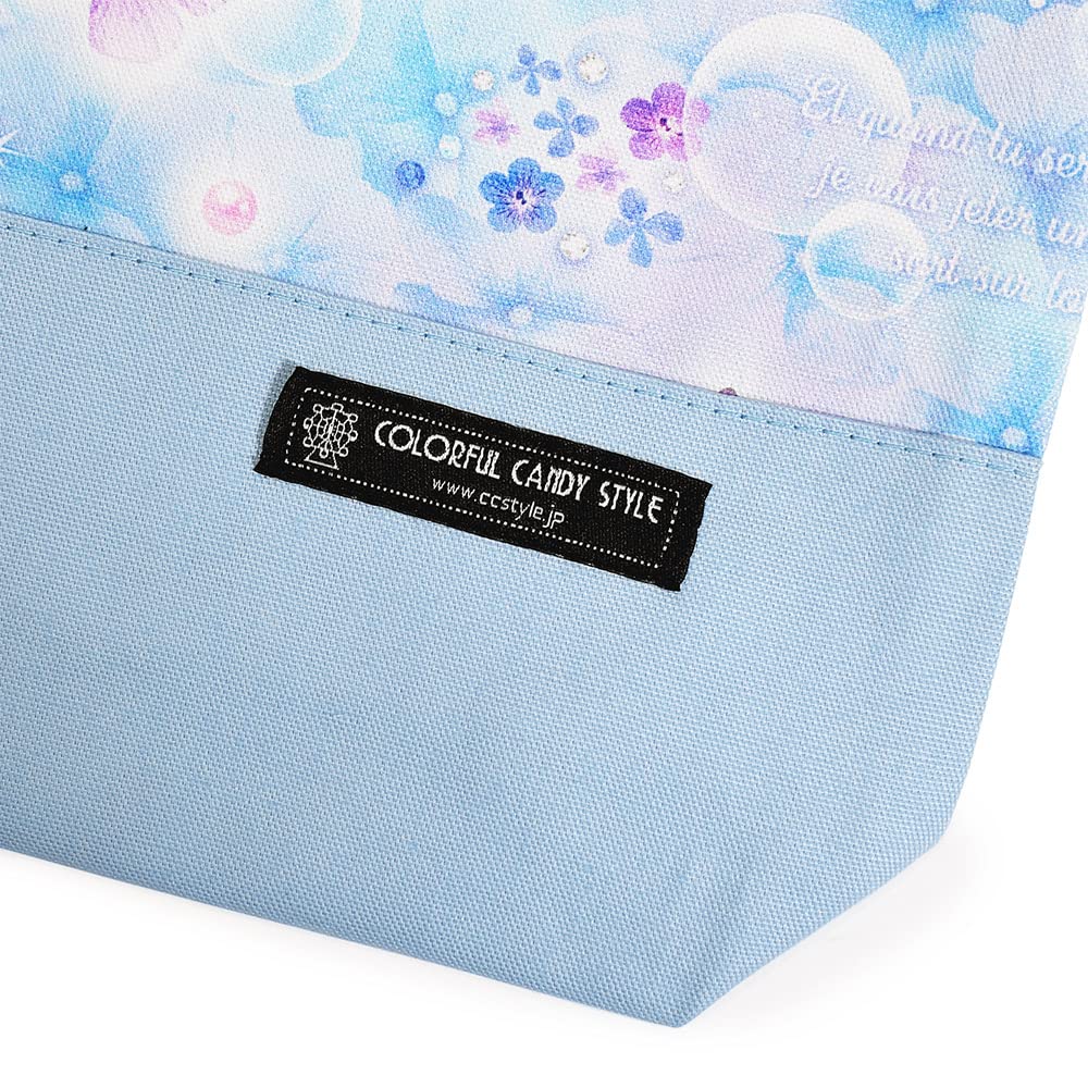 COLORFUL CANDY STYLE Large Drawstring Bag for Gym for for Elementary School Change of Clothes Moonlight Butterfly N3385300 Clothes, Girls, Students,