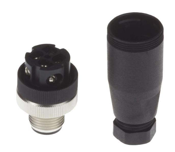 Gniazdo Proste 4P M12 Typ A 4-8Mm Sacc-M12Ms-4Con-Pg7-M 1662528