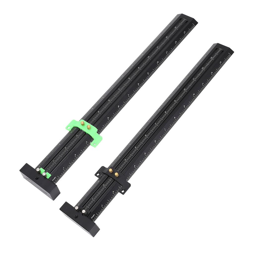 Инструмент для деревообработки циркуль 14 дюймов металлический алюминиевый сплав двойная линия разметочная линейка регулируемая T тип Me