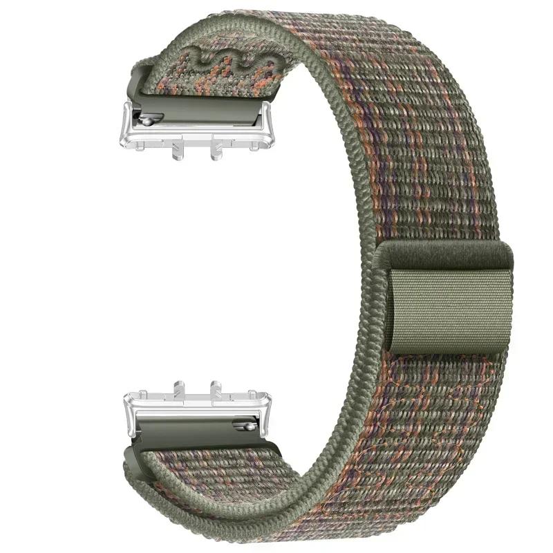 Спортивная нейлоновая петля для ремешка Samsung Galaxy Fit3 Аксессуары Дышащая Регулируемая Замена ремешка браслета для galaxy fit3band