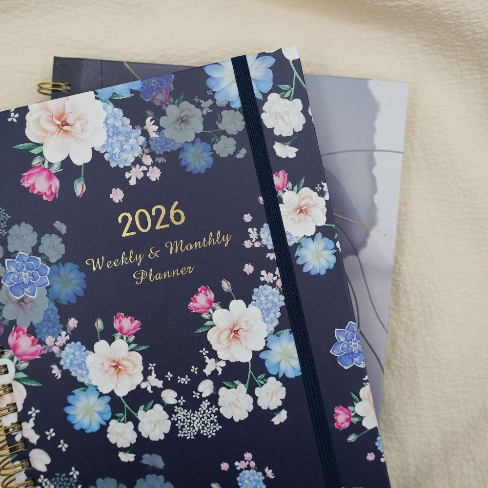 Блокнот-ежедневник A5 2026 Список дел Календарь Креативный блокнот для расписания Студенты