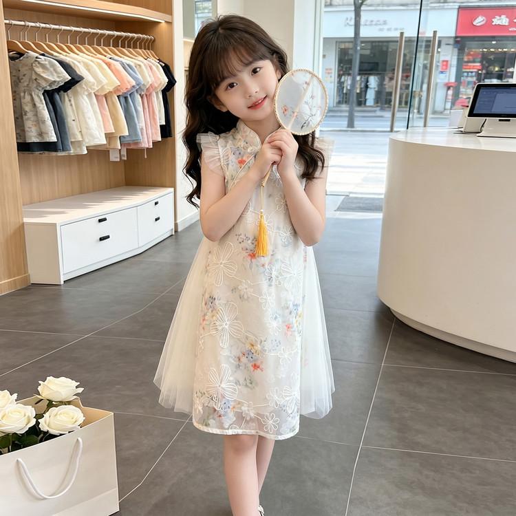 New Chinese Style Dress for Girls