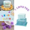 Cutter 40pcsset Icing Mold Mould Alphabet Number Letter Fondant Cake Decorating