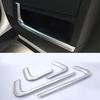 4pcs Car Interior Accessories Side Door Molding Trim For Land Rover Range Rover Sport 2014 2015 2016 2017 2018 ABS