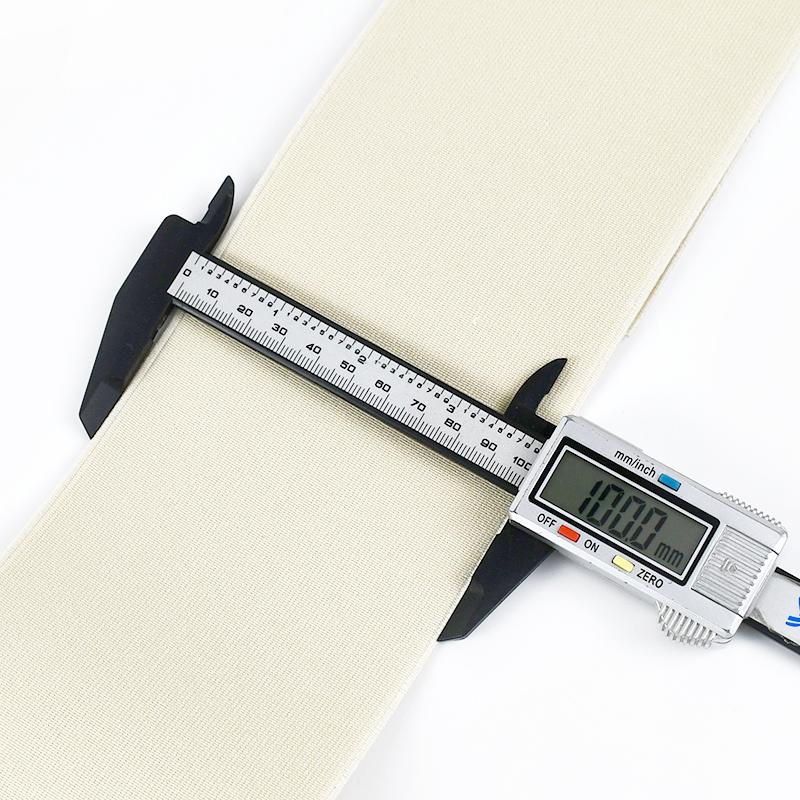 1-5M Meetee 10 см Широкие Эластичные Ленты для Шитья Пояса Растягивающаяся Резинка Йога Эластичная Лента DIY Пружинный Пояс Швейные Аксессуары