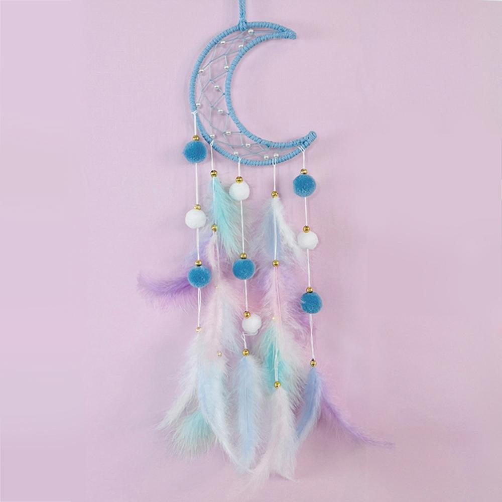 Hanging Drop Feathers Dream Catcher Hangings Fresh Ornaments Car Gifts Vintage Home Decorations Bedroom Decor Ethnic Wind Chimes