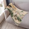 100 Acre Wood map Throw Blanket Warm Napping Blanket for Office Couch Bed