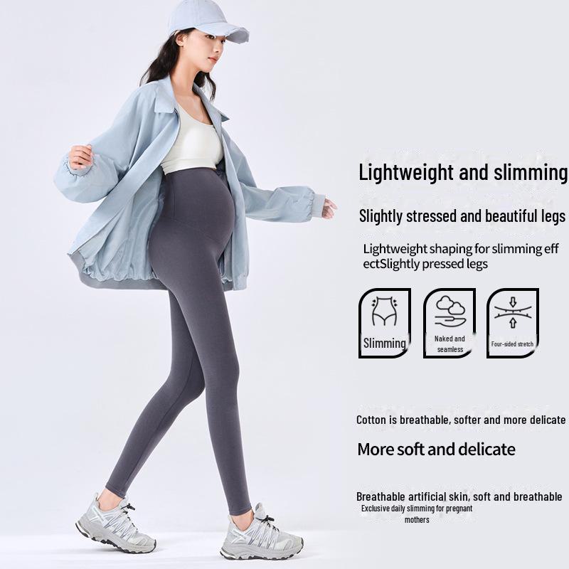 Бесшовные леггинсы для занятий йогой для беременных с высокой талией: Поддержка живота весна/лето, большой размер, высокая эластичность