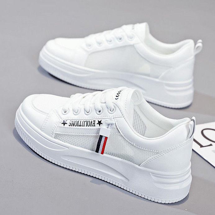 2023 Summer New Style Women's White Sneakers, Korean Version Casual Sports Shoes