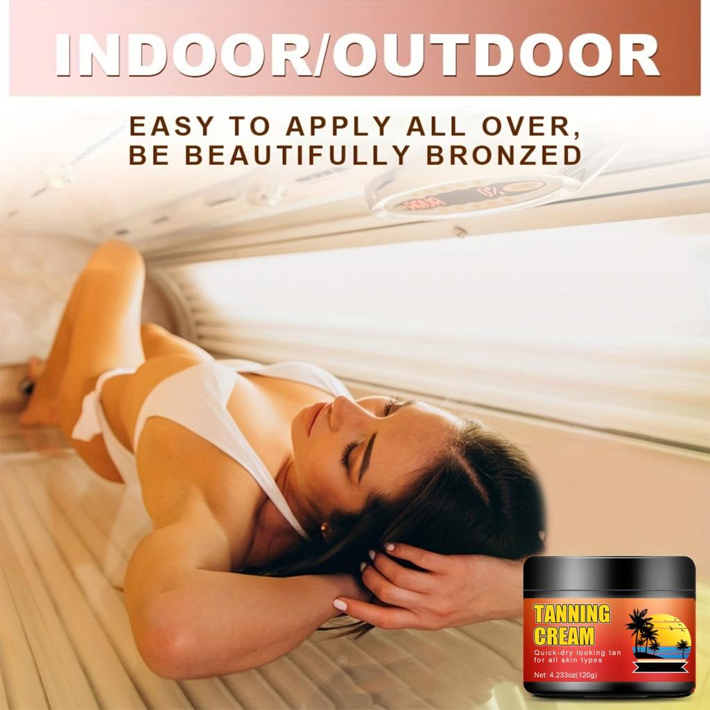 Крем для загара Sun-free Skin Пшеничный цвет Крем для загара Лосьон для загара 120 г