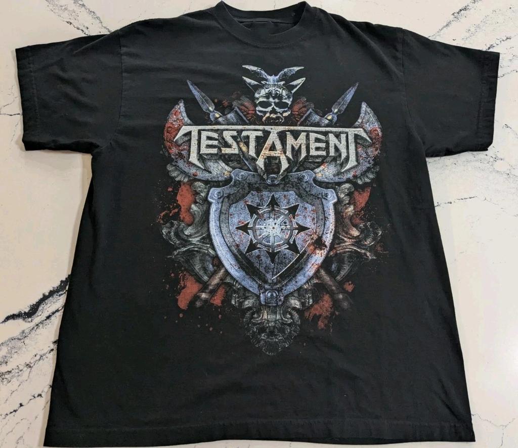 Hot 1997 Testament Demonic World Tour Cotton Tee Shirt Size S-234XL SA447