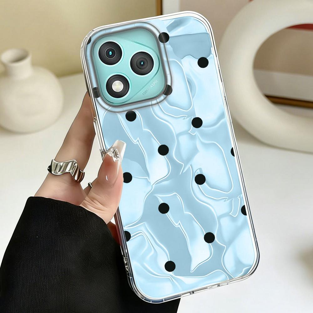 Элегантный чехол для телефона для Honor 400 Lite 200 Pro X9c X8a X9a X6b X7b X8b 90 X9b Художественный цветной чехол с круглыми точками для женщин