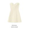 Kaslead New Women Clothes Western Style Fashion Slim Fit Simple Tube Top Short Dress 3152319