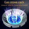 Home Gas Stove Fire Wind Proof Energy Saver Cover Wind Shield Kitchen Stove Accessories Poly-fire Gas Stove Stainless Steel