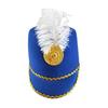 Dress Up Marching Band Hat Vintage Knight Drum Major Hat Doorman's Hat Uniform Hat  Festival Fancy