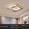Светодиодные светильники для гостиной, потолочные светильники, минималистичные и современные новые светильники для спальни, книжные комнаты, квадратные светильники