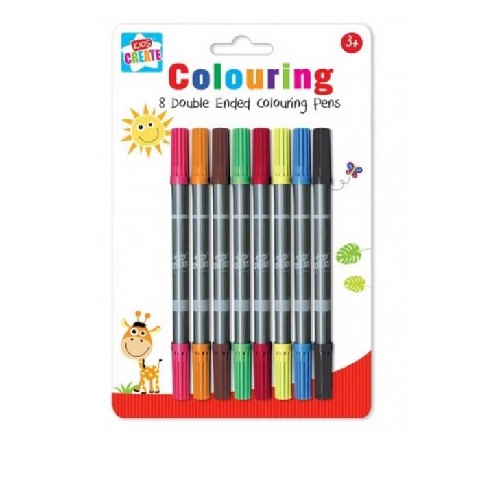 Kids Create Double Ended Marker (Pack of 8)