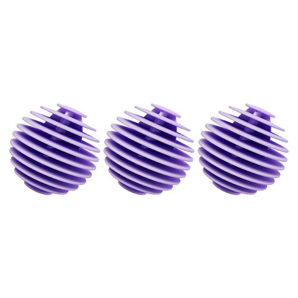 3pcs Reusable Washer Clothes Wash Ball Anti Entanglement Laundry Protective Ball  Home