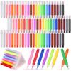 72Pcs Suncatcher Paint Pens 10Ml Premium Extra Fine Point Acrylic Paint Marker Pens Diy Stained Glass Window Art Paint Pen Stain