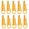 10Pcs Durable Wire Stripper Mini Network Tool Complete Kit Cable Tool  Electric Work
