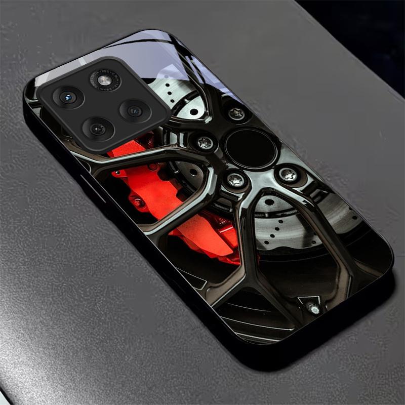 Крышка корпуса телефона Caliper Racing Rim Black Glass для Motorola Moto Edge 70 60 Fusion 50 Ultra 40Neo 30 Pro 20Lite 60s 50Neo