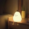 1pc Adorable Pear Night Light - LED Sleep Companion with Multi-Color Options, Pat-Activated Bedside Lamp for Cozy Bedrooms