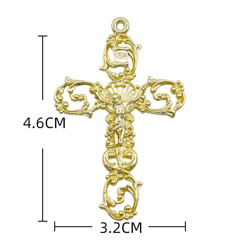 Треугольный сплав ювелирных изделий соединитель ювелирных изделий Изготовление ювелирных изделий Ожерелья Браслеты DIY аксессуары Богоматерь Чудес