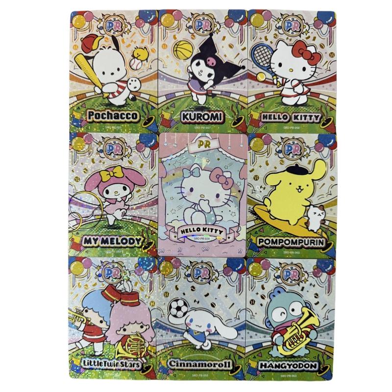 New In Genuine Box Card Sanrio Wink Cute Anime Characters Kuromi Kitty Melody Cinnamoroll Collection Children's Gifts