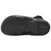 Crocs Классические клоги EVA с круглым носком, уютные, дышащие, пляжные сандалии, черные