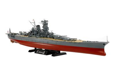 Tamiya Пластиковая модель японского линкора «Мусаси» серии «Корабль» 78031 1/350 № 31