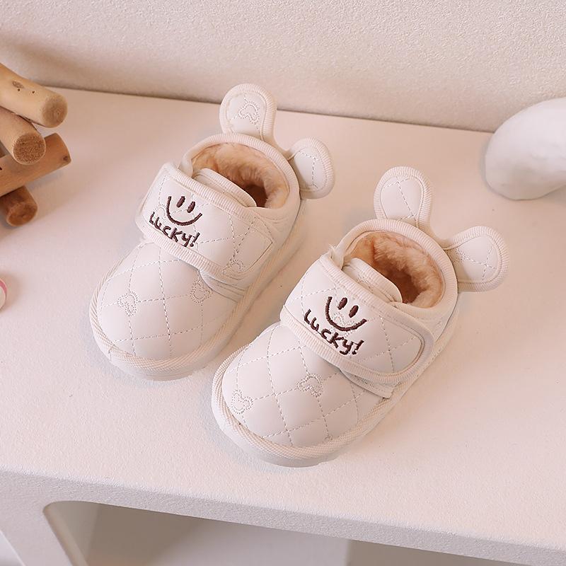 Зимние детские хлопковые туфли бархатные зимние туфли детские прогулочные туфли размеры 17-28