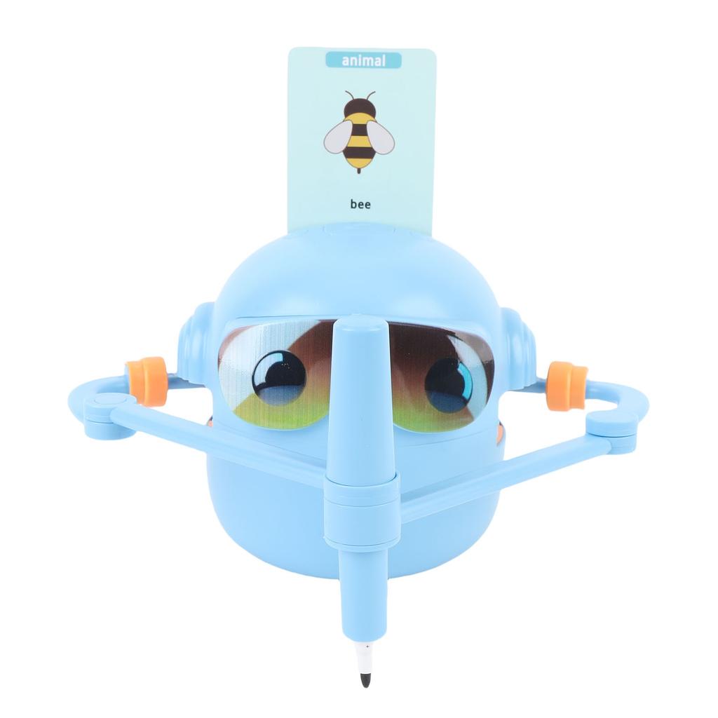 Интерактивный обучающий робот для рисования для детей, автоматический робот-художник с 100 карточками и 12 цветными ручками для мальчиков и девочек, для дошкольного обучения.