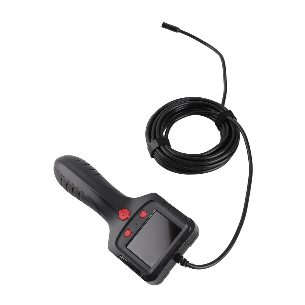 Промышленная инспекционная камера IP67, ручной эндоскоп, 2,4-дюймовый IPS LCD экран, HD-бороскоп с 8