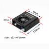 DC19-51V XY-AP1200K TPA3255 High Power Amplifier Board 600W+600W Dual Channel Pure Post Stage Amp For Home HiFi Car Audio System