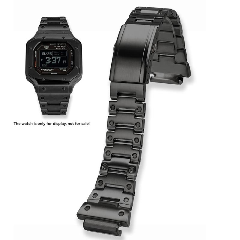 Персонализированная модификация ремешка DW5600 для Casio G-SHOCK DW-5600 GW-B5600 Корпус из нержавеющей стали Браслет Часовая цепочка Оболочка
