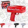 New Peculiar Squirt Money Gun Toy Money Gun Paper Money Squirt Money Gun Party Game Wedding Shooting Money Black Box