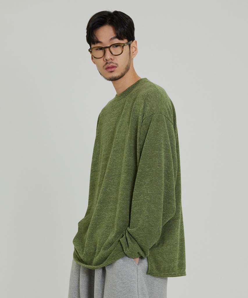 OTHERFITS Semi-Over Knit (Khaki)