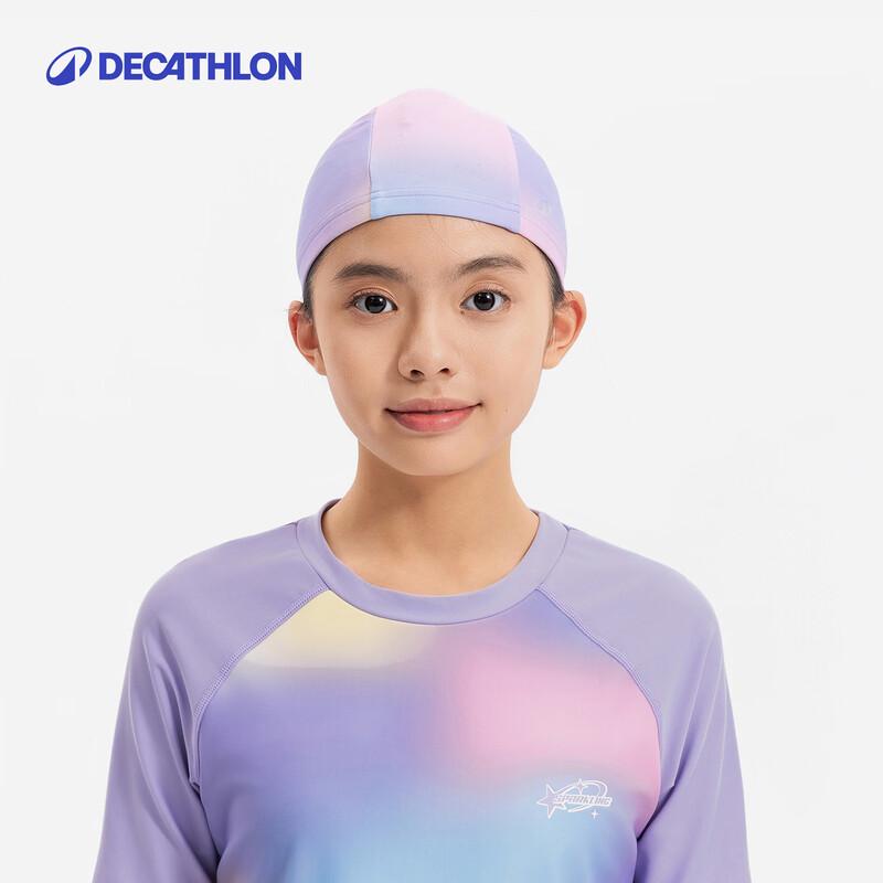 Дышащая сетчатая шапочка для плавания Decathlon для взрослых и детей