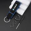 Fashion Luxury Car Key Chain Suede Leather Keychain Keyring for BMW Performance E36 E39 E46 E53 E90 M3 M5 X1 X3 X5 X6 X7 G20 G38 djbf00