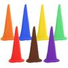 7pcs Christmas Dwarf Hats Gnome Costume Caps For Holiday Party Masquerade Halloween Cosplay Accessories Party Supplies