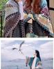 Ethnic Shawl Cape for Travel - Women's Tibetan, Xinjiang, Qinghai, Yunnan Cloak Scarf 