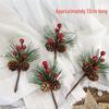 Natural Dried Pine Cones for Christmas Tree Decoration, Photography Props, Floral Wreaths, and Bouquets.