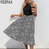 Women's Fashion Summer Spring Sleeveless Hanging Neck High Waist Casual Dresses