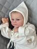BZDOLL Реалистичная мягкая силиконовая кукла реборн 48 см с 3D-рисованием кожи и вен, 19-дюймовый новорожденный Bebe Alive Kid милый рождественский подарок для ребенка