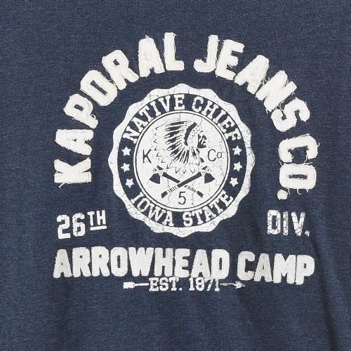 Футболка - KAPORAL - Бордовый - Длинный рукав - Круглый вырез - 100% Хлопок