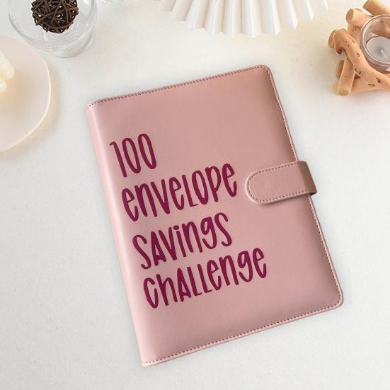 Прочный портативный переплет-переплет для конвертов на 100 конвертов. Блокнот для планирования отпуска.