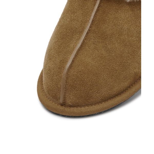 UGG Женские кроссовки Scuffette II Chestnut, коричневые, 1106872-CHE
