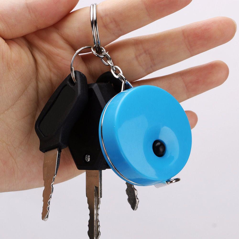 Mini Camping Measurement 150cm/60 Inch Keychain Measuring Tool Soft Ruler Tape Measure