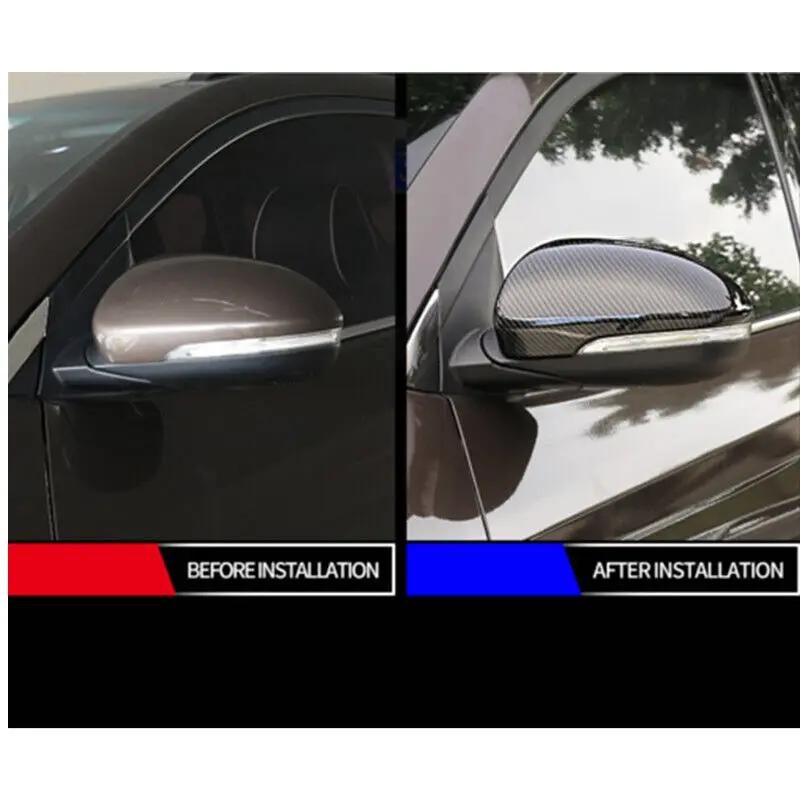 Для Hyundai Tucson 2015-2020 2016 2017 2018 2019 Крышка бокового зеркала заднего вида автомобиля Накладка на крыло Наружная дверная накладка Корпус зеркала заднего вида Рамка